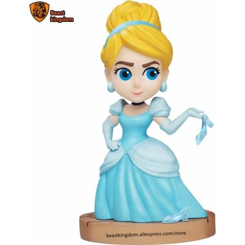 Beast kingdom Disney Princess CINDERELLA MINI EGG ATTACK SERIES Desktop Decoration Cute Gift Collection Toy Figures