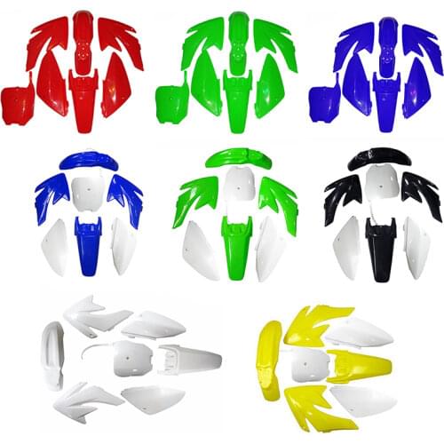 Motorcycle Mudguards Panels Plastics Fairing Fender Body Cover Kits Fit Honda CRF70 150cc 160cc 200cc PIT Dirt Bike