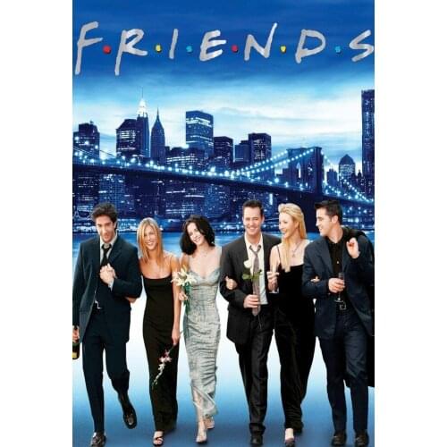 Friends TV Show Series Art Film Print Silk Poster Home Wall Decor 24x36inch