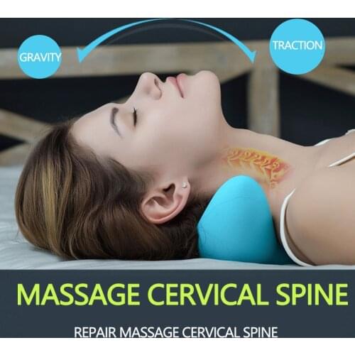 Neck Pillow Bedding Pillows C-type Cervical Traction Orthopedic Pillow for Neck Pain Sleeping Pillows