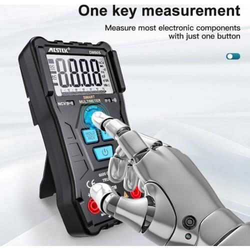 Handheld Digital Multimeter LCD Backlight Portable AC/DC Ammeter Voltmeter Ohm Voltage Tester Meter Multimetro