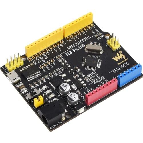 R3 PLUS,ATMEGA328P Microcontroller Development Board, Arduino-Compatible