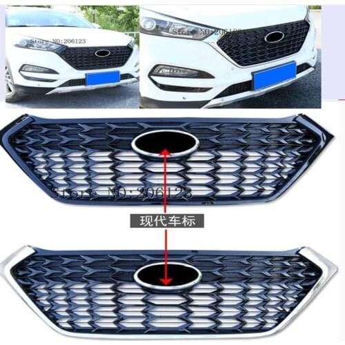 For Hyundai Tucson 2015-2018 FUSION RACING GRILLE GRILL FRONT MASK COVER GRILLS FIT