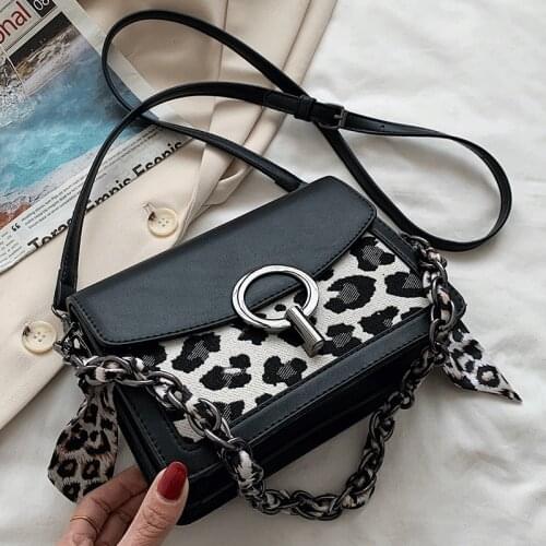 Luxury Women Hand Bags Designer Brand Women Messenger Bags New Leopard Shoulder Bag Female Bolsa Chains Flap Crossbody Bag Sac