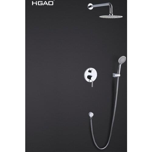 Luxury Shower Water Dynamic Digital Intelligent Display Shower Faucet LED Digital Display Thermostat Shower Tap GLD1133-F