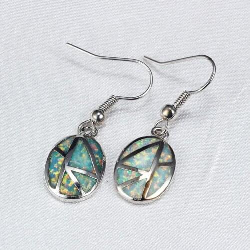 Green Opal Earrings ER306
