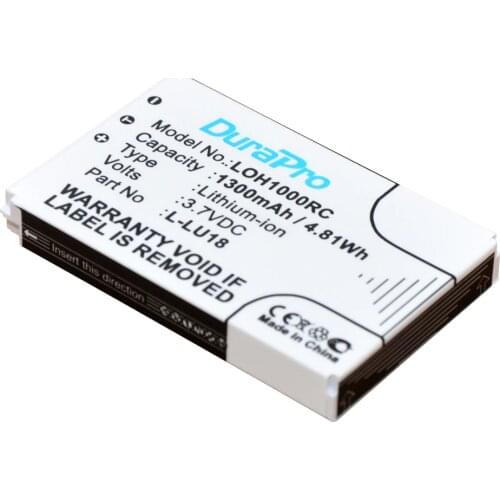 1pcs x DuraPro Logitech 1300mAh 3.7V Li-Ion Rechargeable Battery For Harmony 915 1000 1100 L-LU18 LU18