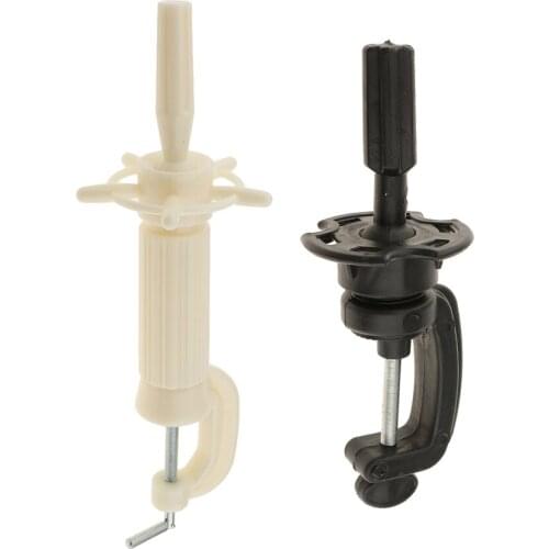 2 Pieces Cosmetology Mannequin Manikin Head Holder Table Clamp Clamp Stand