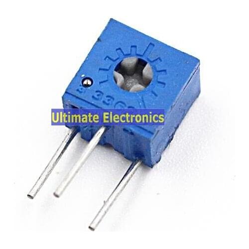 20PCS 3362W-103 10K 1K 2K Precision Adjustable Potentiometer Cross Single Turn Potentiometer