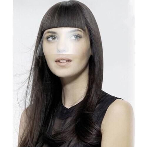 50x Transparent Clear Salon Hairdresser Hairspray Shield Makeup Protector
