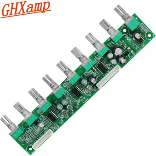 7.1 Preamplifier Tone Amplifier Board DC Power Independent Volume Adjustment Bass Frequency Adjustment Automatic Mute