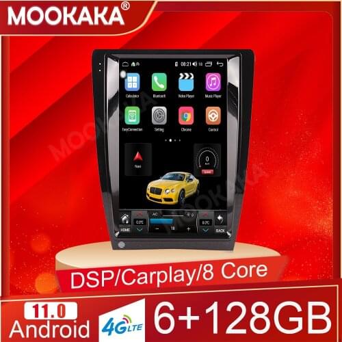 12.1 inch 6+128G Android 11 For Audi A3 2008-2012 Car Multimedia Player GPS Navi Audio Stereo Screen Head Unit Tape Recorder