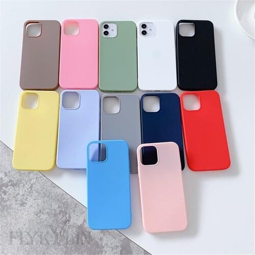 Case For Huawei P40 Lite E P20 P30 Pro P Smart 2019 Z 2020 2021 Mate 20 Lite 30 40 Pro Case Matte Soft Silicone Back Cover Coque
