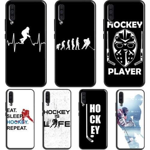 Ice Hockey Player Case For Samsung A52 A12 A32 A72 A21S A20e A21S A31 A51 A71 A10 A02S A50 A70 Back Cover