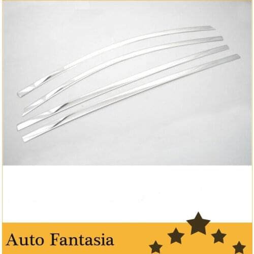 Chrome Side Window Top Trim Set - for KIA Sportage 11-13
