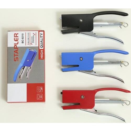 Creative Office Hand-held Stapler Portable Binding 25 Sheets Paper Staplers, 24/6 26/6 Staples Labor-saving Stapler Stationery