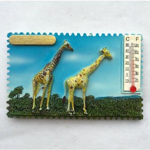 South Africa Tourism Memorial Fridge Magnet Kruger National Park Giraffe Magnetic Sticker