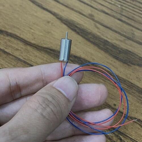 0612 6mm*12mm Mini Tiny Coreless Motor DC 3V 3.7V 50000RPM Ultra-High Speed Engine DIY Drone