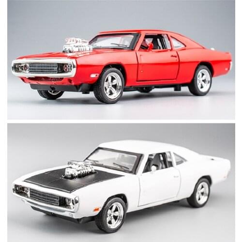 Simulation Dodge sports car alloy car model acousto-optic rebound toy car car model ornaments Car Decoration Car Boys Toy Car