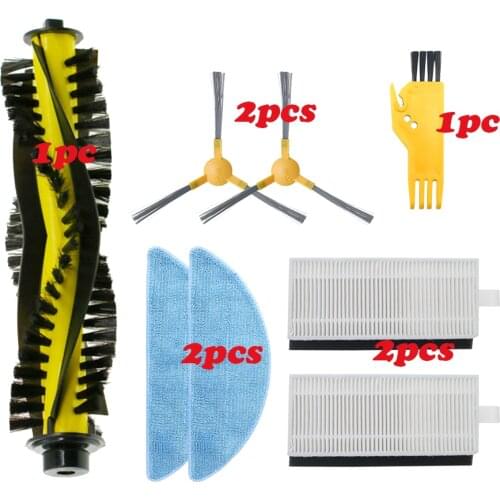 For Mamibot Exvac660 Robot Vacuum Cleaner accessory Replacement Kit Side brush + Filter + Mop + Roller Brush