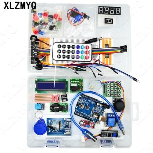 Smart Electronics Starter Kit For Arduino UNO R3 Upgraded Version Learning Suite With Retail Box RFID Starter Diy Kit