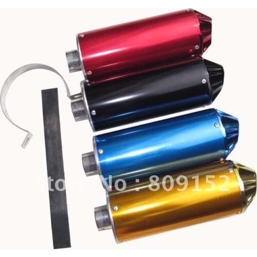 Full Colour Exhaust for dirt bike/pit bike 125cc 150cc 28mm connection