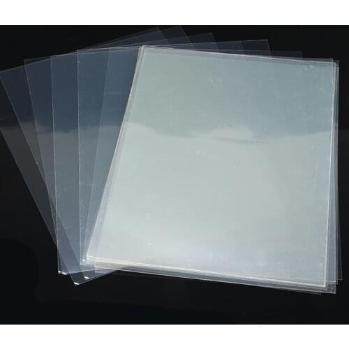 Transparent A4 20pcs/set Double Sided Adhesive Sheet Clear DIY Craft Strong Sticky Tape Paper School Office Supply Hot Sale