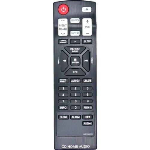 AKB73655754 Remote Control fit for LG CD Home Audio System