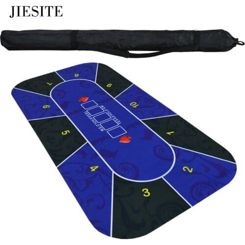 1.8m Tablecloth Rubber Mat Board Game Texas Hold'em Table Top Digital Printing Suede Casino Layout Poker Table Cloths