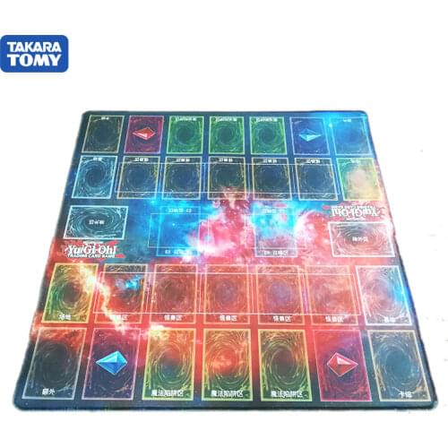 TAKARA TOMY TCG YU GI OH Duel Masters Double Master Four Card Group DECK Duel Disk Card Pad TCG Venue Gamepad Package 55cm