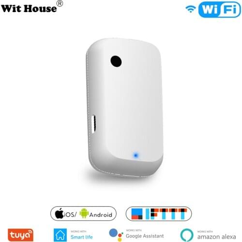 Tuya Smart Home 180 ° WIFI Illuminance Sensor Smart WiFi Brightness Sensor Smart Life powered by USB Light Sensor