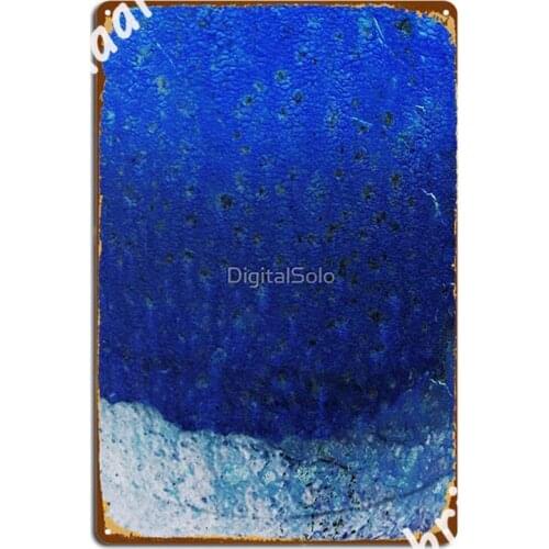 Santorini 5 Metal Signs Wall Pub Kitchen Vintage Plates Metal Posters