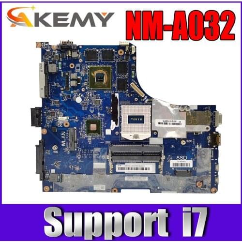 Y510P VIQY1 NM-A032 REV: 1.0 laptop motherboard For Lenovo Y510P NM-A032 Y510P motherboard Teste GT755/GT750 Support i7