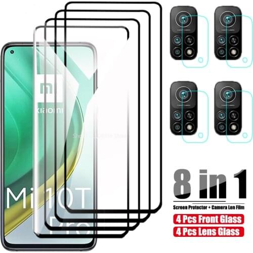 Protection Glass For Xiaomi Mi 10T Lite 9T Pro Screen Protector Tempered Glass For Xiaomi 10T Camera Len Film Xiomi Mi10T Mi9T