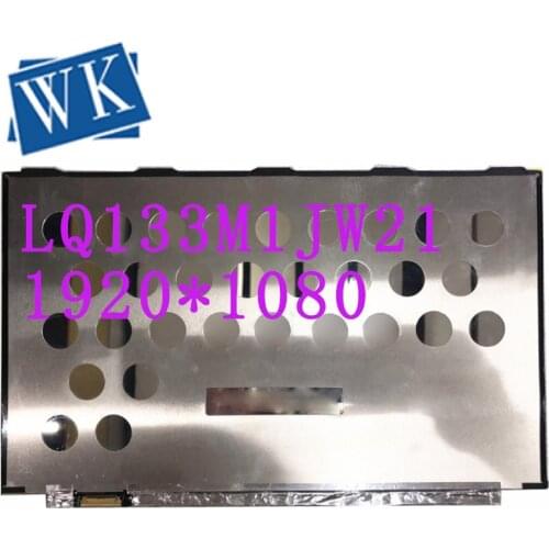 Free shipping LQ133M1JW21 LQ133M1JW11 LQ133M1JW23 13.3" Laptop LCD Screen IPS 1920*1080 EDP 30 Pins Non-touch DP/N: 0DJCP6