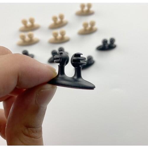 10 pcs Cable Clips Car cable management clip Wire USB Cable Holder Tie Clip Fixer Headphone Cable Organizer Charging Line Clamp