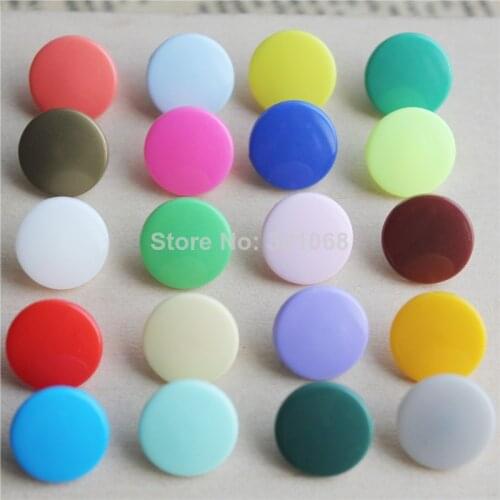 1200 sets/lot KAM T5 plastic snap button quilt cover sheet button to package the rain the button garment accessories