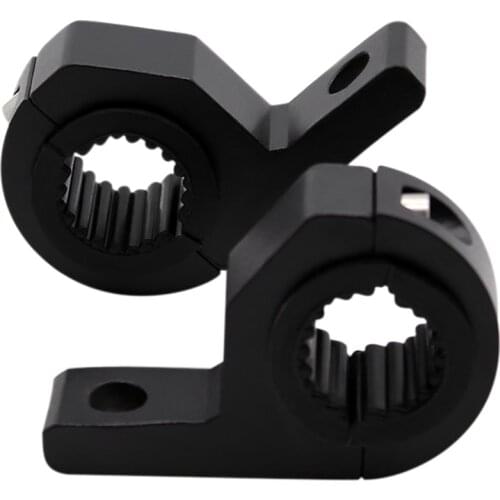 2pcs 15-30mm Universal Mount Bracket Fog Driving Light Spotlight Clamp Bracket For Car Motorcycle Crash Bar Guard