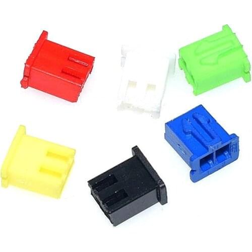 20pcs/lot XH2.54-2Y XH2.54 2.54 mm Female connector housing 20 pcs 2.54mm connectors 2pin 6 Color