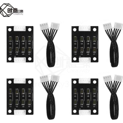 4pcs TL-Smoother V1.0 Addon Module 3D Printer Parts For 3D Printer Motor Driver Reprap I3 MK8 Ender 3