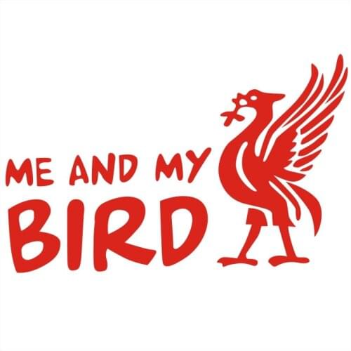 Car Styling Me and My Bird Liver Bird Liverpool Car Sticker Wall Laptop Window