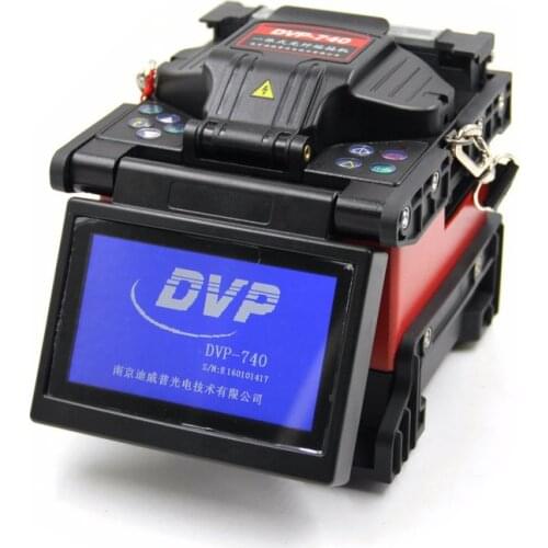 DVP-740 multi-language optical fiber fusion splicer DVP 740 FTTH ARC Multiple fiber Splicing machine
