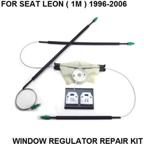 ELECTRIC WINDOW REGULATOR FOR SEAT LEON WINDOW REGULATOR REPAIR KIT FRONT LEFT SIDE 1996-2006 6Y1837461