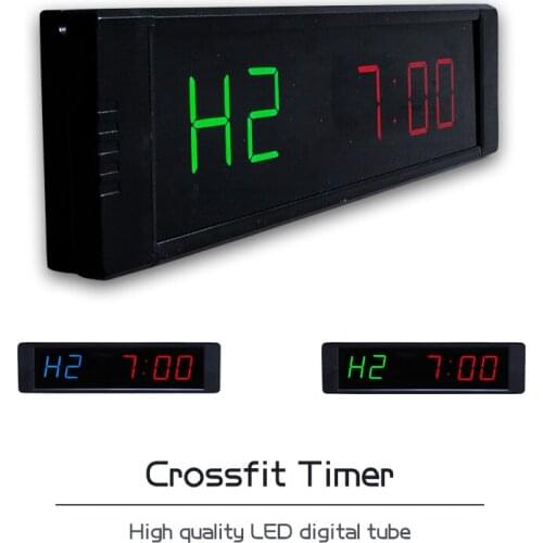 [Ganxin]2018 new 1" Led timer Club garage timer Crossfit Sports gym Timer