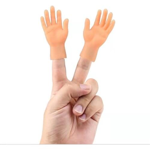 Fidget Toy Adult Kid Novelty Toys Funny Finger Small Luminous Hand Palm Tease Cat Pet Gags Joke Party Halloween Cosplay Props