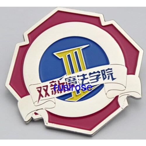 Personality magic college brooch badge custom, DIY magic school badge