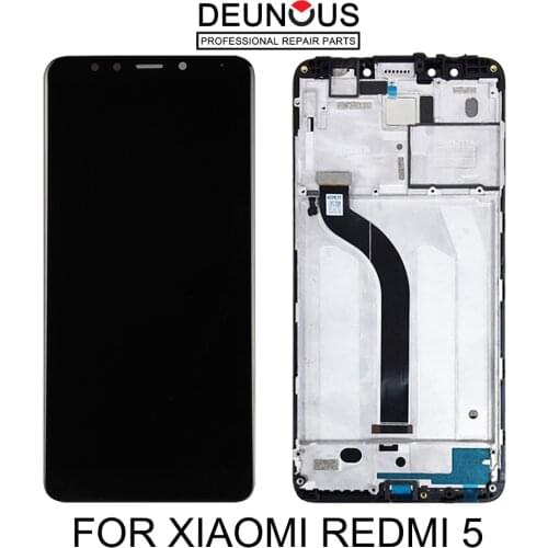 5.7" AAA Quality IPS LCD+Frame For Xiaomi Redmi 5 LCD Display Screen Replacement For Redmi 5 LCD Assembly MDG1 MDTI MDI1