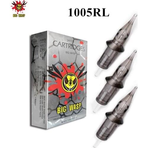 BIGWASP Tattoo Needle Revolution Cartridge Round Liner 10/12 (0.30/0.35mm needle)1005RL1205RL For Rotary Tattoo Machine Pen