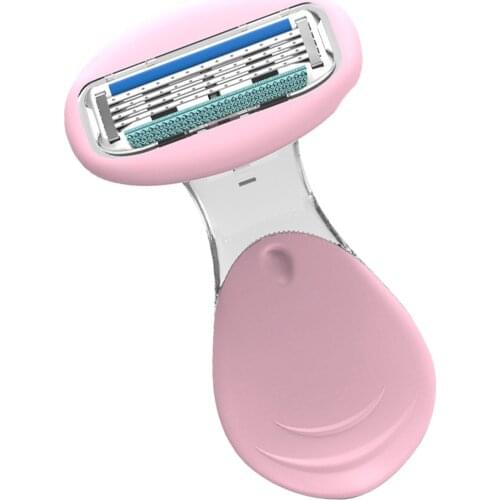 Woman Razor Blade Shaving Female Sharpener 4-blade Top Quality Razor Blades Head Suitable For Hair Removal