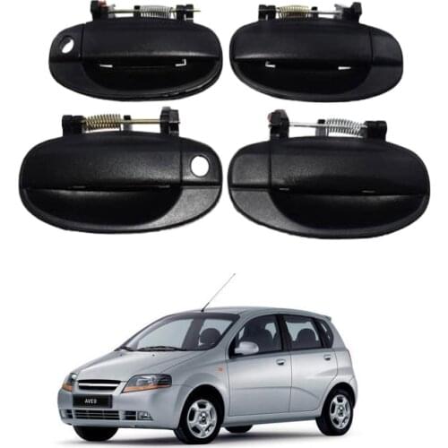New Exterior Door Handles For Chevy CHEVROLET AVEO / DAEWOO KALOS 2003-2006 96541631, 96541632, 96583052, 96583053